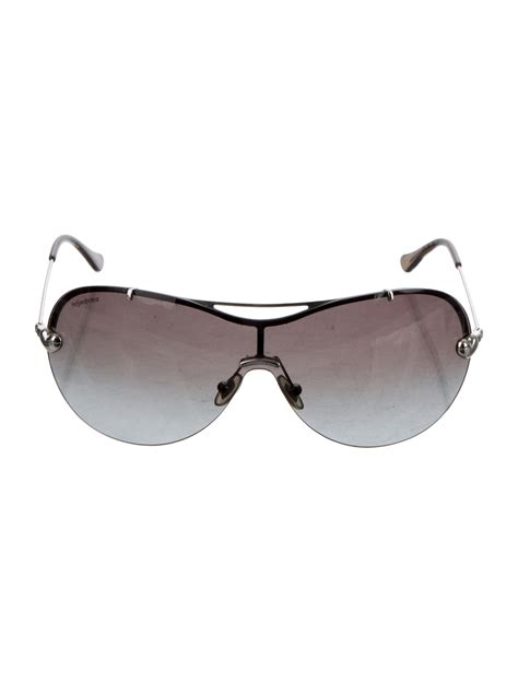 saint laurent shield sunglasses|More.